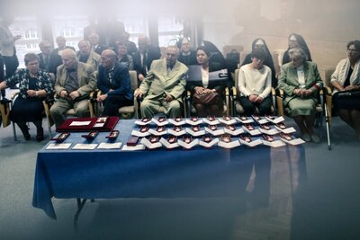 Uroczystość wręczenia Krzyży Wolności i Solidarności – Olsztyn, 4 października 2017. Fot. Sławomir Kasper (IPN)