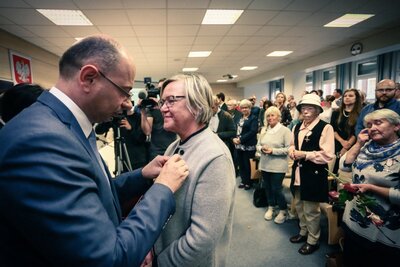 Uroczystość wręczenia Krzyży Wolności i Solidarności – Olsztyn, 4 października 2017. Fot. Sławomir Kasper (IPN)