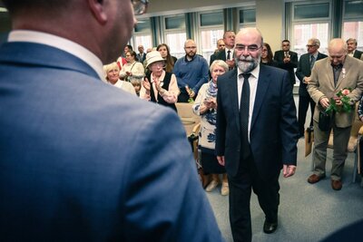 Uroczystość wręczenia Krzyży Wolności i Solidarności – Olsztyn, 4 października 2017. Fot. Sławomir Kasper (IPN)