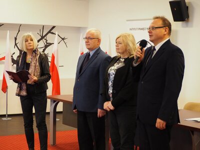 Zebranych witał dr hab. Krzysztof Sychowicz, naczelnik Oddziałowego Biura Badań Historycznych