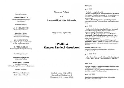 Program Kongresu