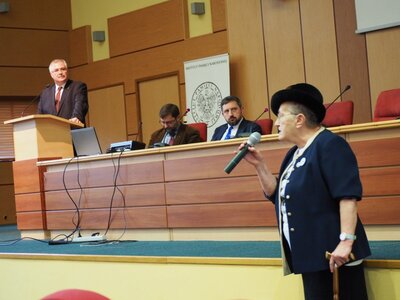 O dekomunizacji przestrzeni publicznej na początku lat 90. mówiła Stanisława Korolkiewicz, była działaczka KPN