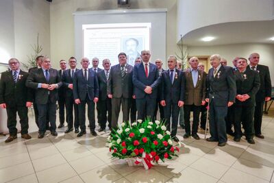 Uroczystość wręczenia Krzyży Wolności i Solidarności – Elbląg, 18 grudnia 2017. Fot. Sławomir Kasper (IPN)