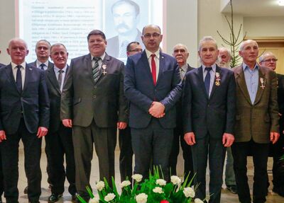 Uroczystość wręczenia Krzyży Wolności i Solidarności – Elbląg, 18 grudnia 2017. Fot. Sławomir Kasper (IPN)