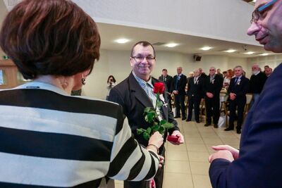 Uroczystość wręczenia Krzyży Wolności i Solidarności – Elbląg, 18 grudnia 2017. Fot. Sławomir Kasper (IPN)