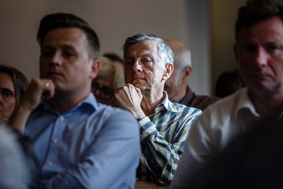 Promocja książki „Brudne wspólnoty. Przestępczość zorganizowana w PRL w latach siedemdziesiątych i osiemdziesiątych XX w.” – Warszawa, 6 czerwca 2018. Fot. Sławek Kasper (IPN)