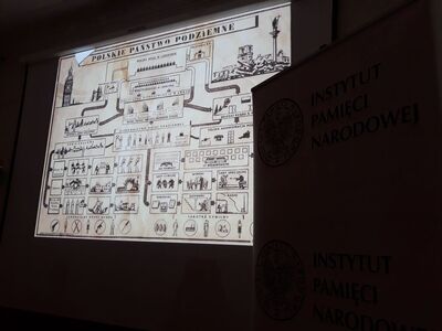 W Ognisku Polskim, siedzibie jednego z partnerów Przystanku Historia IPN w Londynie, prelekcję o fenomenie Polskiego Państwa Podziemnego w okupowanej Europie wygłosił Naczelnik OBEN IPN w Gdańsku Krzysztof Drażba