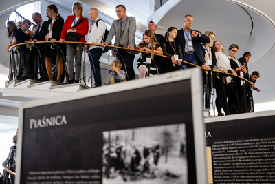 Otwarcie wystawy IPN „Pierwsza odsłona. Okupacja niemiecka na Kaszubach i Kociewiu w 1939” – Warszawa, 25 września 2019. Fot. Sławek Kasper (IPN)