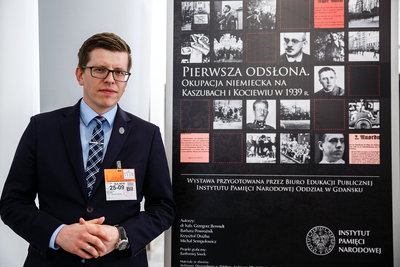 Otwarcie wystawy IPN „Pierwsza odsłona. Okupacja niemiecka na Kaszubach i Kociewiu w 1939” – Warszawa, 25 września 2019. Fot. Sławek Kasper (IPN)