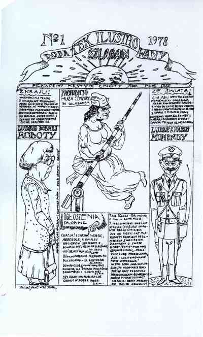 „Dodatek Ilustrowany: Szlaban”, czasopismo satyryczne z 1978 r.