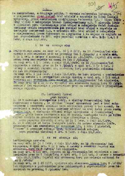 Wyrok skazujący Janinę Wasiłojć-Smoleńską na karę śmierci. Bydgoszcz, 8 marca 1947 r. (IPN By 070/434 t. 5) #5