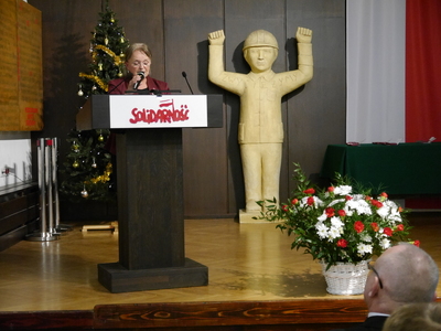 Przemówienie Ewy Kubasiewicz-Houèe