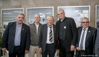 Wernisaż wystawy „I nazywali to Wojskiem Polskim…! Wojskowe Obozy Internowania w Polsce (1982-1983)...” – Warszawa, 8–13 listopada 2017. Fot. Marcin Jurkiewicz (IPN)