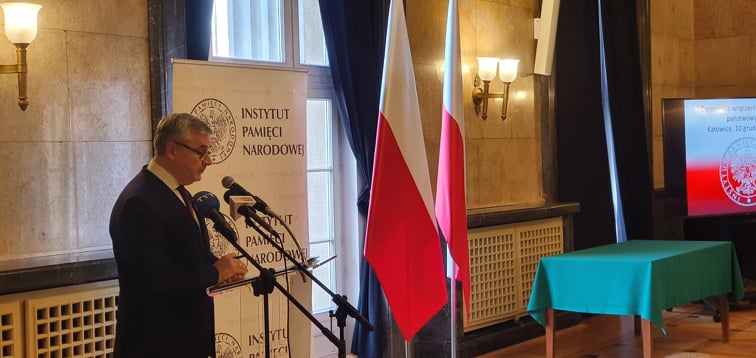 Uroczystość wręczenia Krzyży Wolności i Solidarności w Katowicach . Fot. K. Liszka Uroczystość wręczenia Krzyży Wolności i Solidarności w Katowicach . Fot. K. Liszka