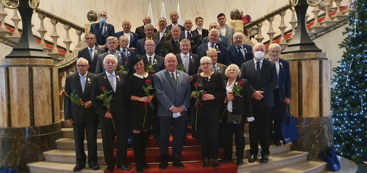 Uroczystość wręczenia Krzyży Wolności i Solidarności w Katowicach . Fot. K. Liszka Uroczystość wręczenia Krzyży Wolności i Solidarności w Katowicach . Fot. K. Liszka