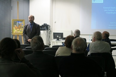 Prelekcja prof. Jacka Piotrowskiego „Generał Józef Haller jako bohater walk o niepodległość“ .