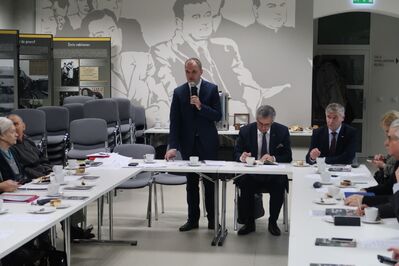 V posiedzenie Komitetu Ochrony Pamięci Walk i Męczeństwa IPN w Katowicach.