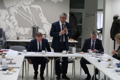 V posiedzenie Komitetu Ochrony Pamięci Walk i Męczeństwa IPN w Katowicach.