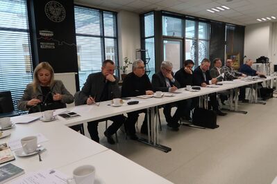 V posiedzenie Komitetu Ochrony Pamięci Walk i Męczeństwa IPN w Katowicach.