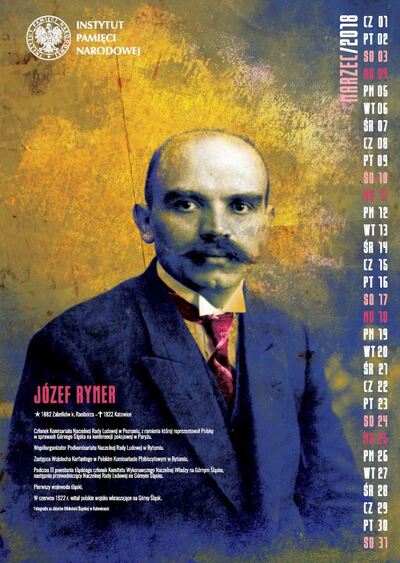 Józef Rymer (fot. ze zbiorów Biblioteki Śląskiej).