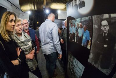 Wernisaż wystawy „Życie przechowane. Mieszkańcy Górnego Śląska i Zagłębia Dąbrowskiego z pomocą Żydom w czasie II wojny światowej”. Fot. Sławomir Kasper (IPN)