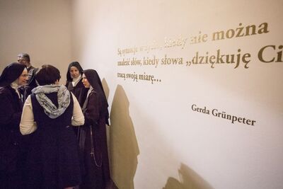 Wernisaż wystawy „Życie przechowane. Mieszkańcy Górnego Śląska i Zagłębia Dąbrowskiego z pomocą Żydom w czasie II wojny światowej”. Fot. Sławomir Kasper (IPN)