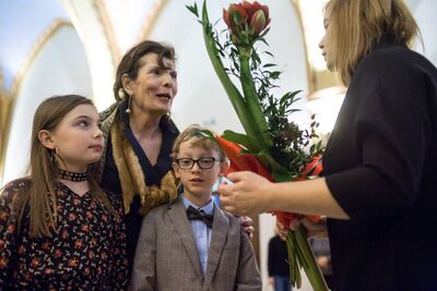 Wernisaż wystawy „Życie przechowane. Mieszkańcy Górnego Śląska i Zagłębia Dąbrowskiego z pomocą Żydom w czasie II wojny światowej”. Fot. Sławomir Kasper (IPN)