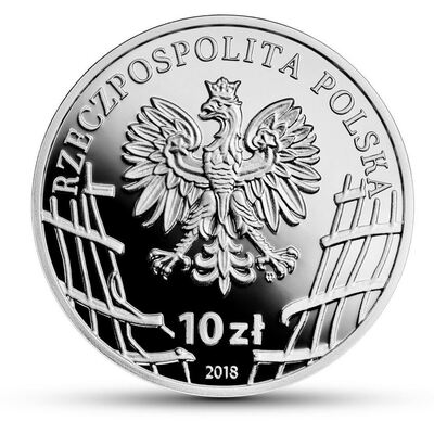 Moneta kolekcjonerska NBP upamiętniająca gen. Augusta Emila Fieldorfa „Nila”.