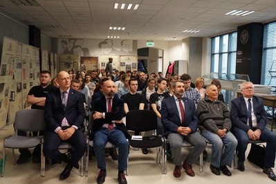 Prezentacja monety kolekcjonerskiej NBP upamiętniającej gen. Augusta Emila Fieldorfa „Nila”.