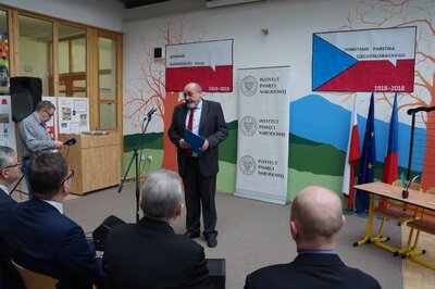 Inauguracja działalności Przystanku Historia IPN w Gnojniku.