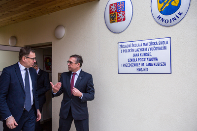 Inauguracja działalności Przystanku Historia Zaolzie IPN w Gnojniku, 6 kwietnia 2018. Fot. Sławek Kasper (IPN)