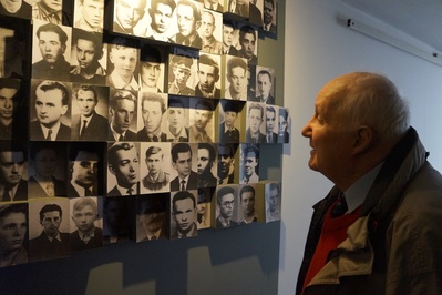 Wincenty Pyka w Muzeum Miasta Jaworzna.