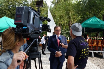 Wojewódzkie uroczystości w Żabnicy (gm. Węgierska Górka).