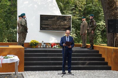 Wojewódzkie uroczystości w Żabnicy (gm. Węgierska Górka).