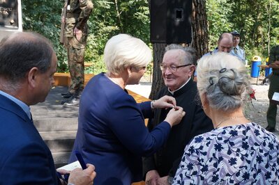 Wojewódzkie uroczystości w Żabnicy (gm. Węgierska Górka).