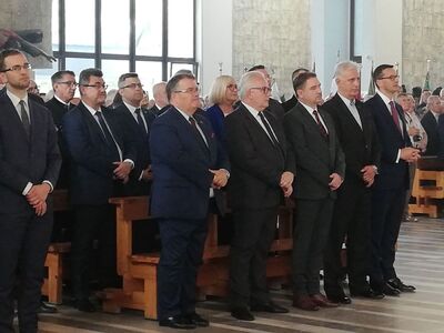 Msza św. w kościele pw. Najświętszej Marii Panny Matki Kościoła w Jastrzębiu-Zdroju