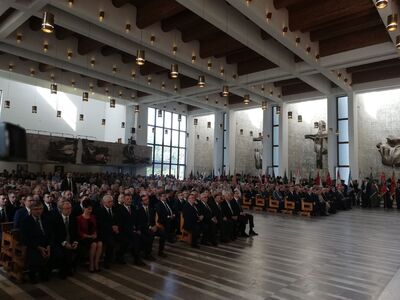 Msza św. w kościele pw. Najświętszej Marii Panny Matki Kościoła w Jastrzębiu-Zdroju