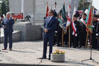Wystąpienie prezesa dr. Jarosława Szarka.