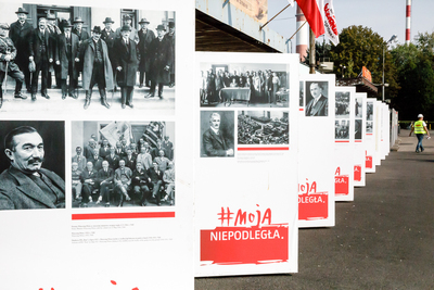 Wystawa „Ojcowie Niepodległości” – Jastrzębie-Zdrój, 3 września 2018. Fot. Sławek Kasper (IPN)
