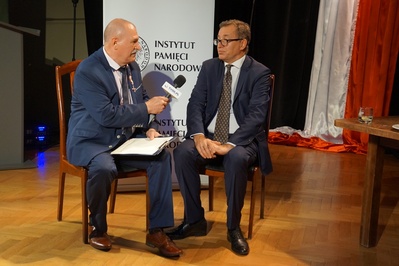 Uroczystość wręczenia Krzyży Wolności i Solidarności w Jastrzębiu-Zdroju.