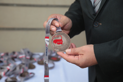 XIII Pielgrzymka biegowa do grobu bł. ks. Jerzego Popiełuszki – Katowice – Warszawa, 13–14 września 2018. Fot. P. Życieński (IPN)