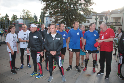 XIII Pielgrzymka biegowa do grobu bł. ks. Jerzego Popiełuszki – Katowice – Warszawa, 13–14 września 2018. Fot. P. Życieński (IPN)