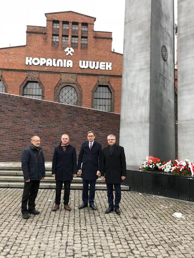 Hołd dla poległych górników z kopalni „Wujek” – 15 grudnia 2018
