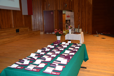 Ceremonia wręczenia Krzyża Wolności i Solidarności w Bielsku-Białej.