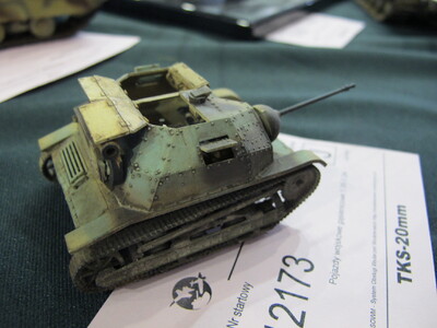Model Marcela Kułakowskiego TKS-20 mm.