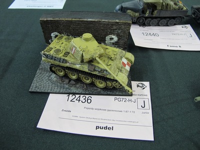 Model Mateusza Barona PzKpfw. V Panther Pudel.