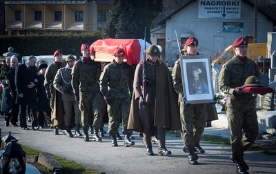 Uroczystość pogrzebowa śp. Jana Kwiczali ps. „Emil"