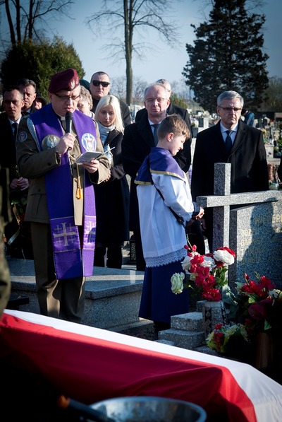 Uroczystość pogrzebowa śp. Jana Kwiczali ps. „Emil"