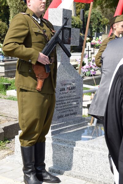 Uroczystość poświęcona Janowi Filaremu w Cieszynie.