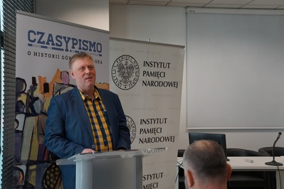 Otwarcie wystawy „Zgładzona formacja. Policja Województwa Śląskiego 1922–1939” w Przystanku IPN w Katowicach.